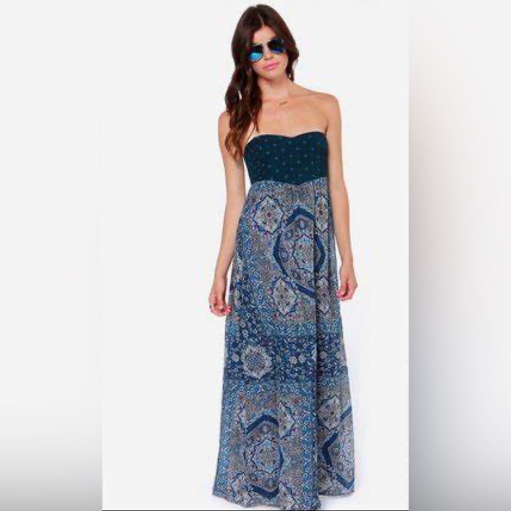 Roxy Strapless Maxi Dress